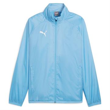 Puma team GOAL Rain Jacket - Sky Blue