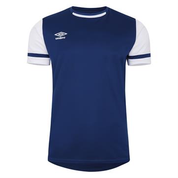 Umbro Cavelle Short Sleeve Shirt - Navy/White