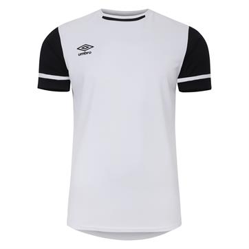 Umbro Cavelle Short Sleeve Shirt - White/Black