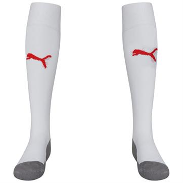 Puma Liga Core Socks - White/Red