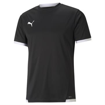 Puma Team Liga Short Sleeve Shirt - Black/White