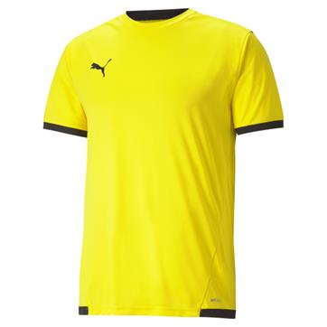 Puma Team Liga Short Sleeve Shirt - Cyber Yellow/Black