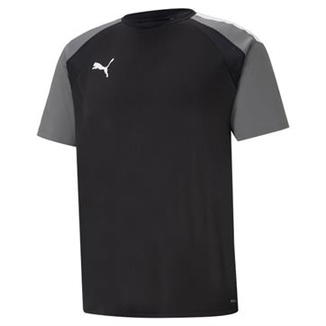 Puma Team Pacer Short Sleeve Shirt - Black/Smoked Pearl