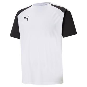 Puma Team Pacer Short Sleeve Shirt - White/Black