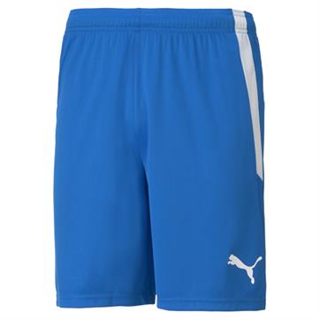 Puma Team Liga Striped Short - Electric Blue/White