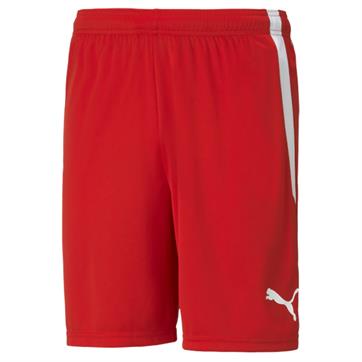 Puma Team Liga Striped Short - Red/White