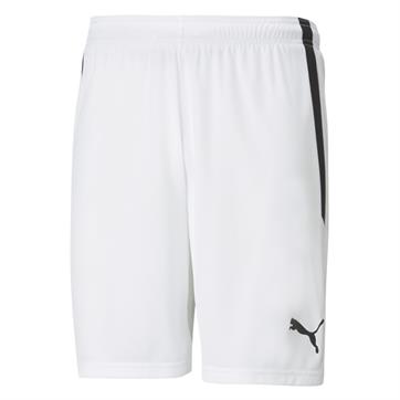 Puma Team Liga Striped Short - White/Black