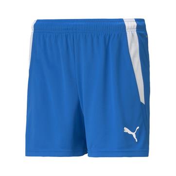 Puma Team Liga Womens Shorts - Electric Blue/White