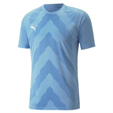 Puma Team Glory Short Sleeve Shirt - Light Blue