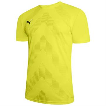 Puma Team Glory Short Sleeve Shirt - Yellow Alert