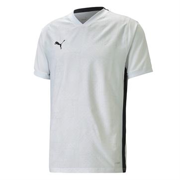 Puma teamCUP Short Sleeve Shirt (Senior Sizes Only) - White