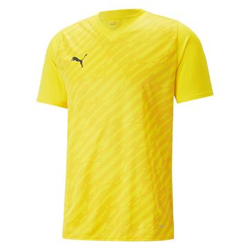 Puma TeamULTIMATE Short Sleeve Shirt - Cyber Yellow