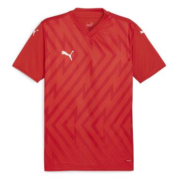 Puma teamGLORY Short Sleeve Shirt - Red