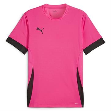 Puma team GOAL Short Sleeve Match Shirt - Fluo Pink/Black