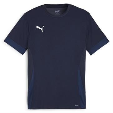 Puma team GOAL Short Sleeve Match Shirt - Navy