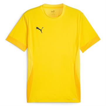 Puma team GOAL Short Sleeve Match Shirt - Yellow