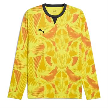 Puma Team TARGET Long Sleeve GK Shirt - Fluro Yellow