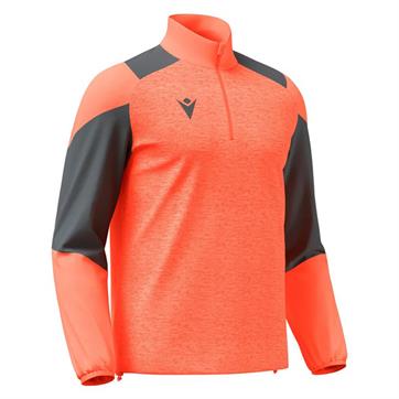 Macron Cuzco Half Zip Top - Neon Orange/Anthracite