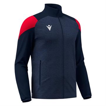 Macron Vanir Full Zip Jacket - Navy/Red