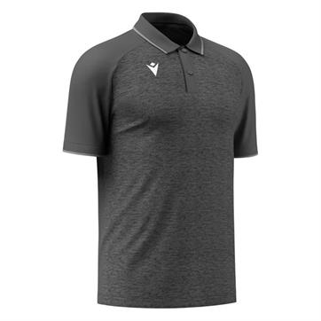 Macron Aulos Polo Shirt - Anthracite