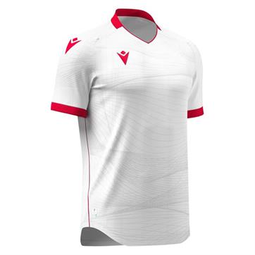 Macron Wyvern ECO S/S Shirt - White/Red
