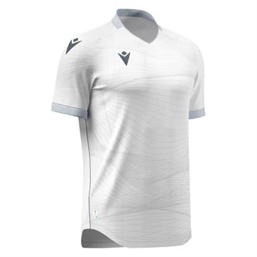 Macron Wyvern ECO S/S Shirt - White/Silver