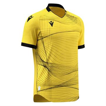 Macron Wyvern ECO S/S Shirt - Yellow/Black