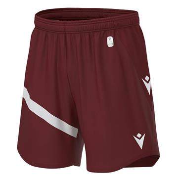 Macron Shen ECO Shorts - Cardinal/White
