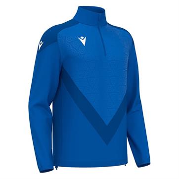 Macron Anduin Half Zip Top - Royal Blue/Dark Royal Blue