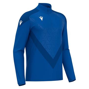 Macron Yaruga Half Zip Top (Pro Quality) - Royal Blue/Dark Royal Blue