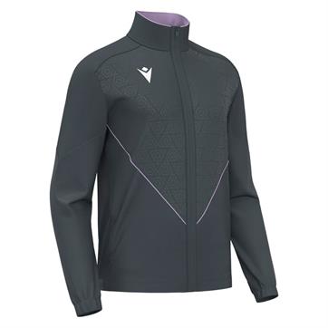 Macron Poseidon Full Zip Jacket - Anthracite/Lilac