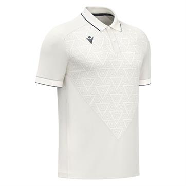 Macron Baldwin Polo Shirt - Off White/Anthracite