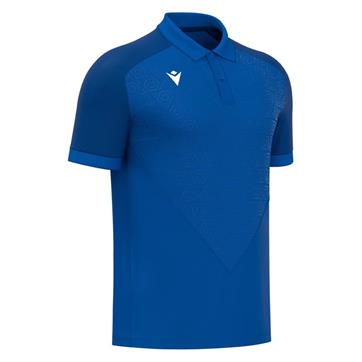 Macron Baldwin Polo Shirt - Royal Blue/Dark Royal Blue