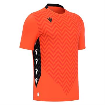 Macron Scorpio ECO Goalkeeper Short Slevee Shirt - Orange/Black