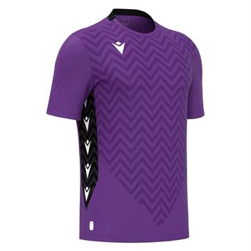Macron Scorpio ECO Goalkeeper Short Slevee Shirt - Purple/Black
