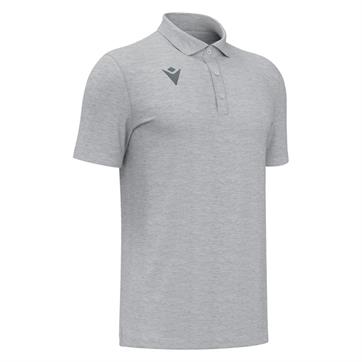 Macron Jazz Polo Shirt - Grey/Melange