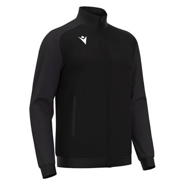 Macron Anubis Full Zip Jacket - Black/Dark Grey