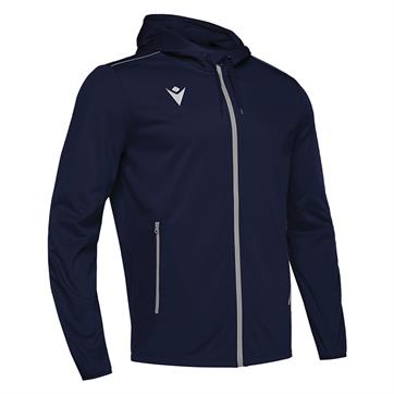 Macron Freyr Full Zip Hooded Jacket - Navy