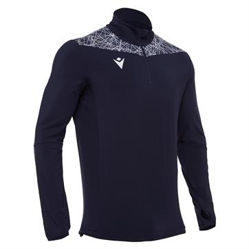 Macron Tiber Half Zip Top [Pro Quality] - Navy/white