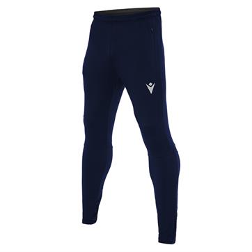 Macron Thames Hero Training Pants [Pro Quality] (Zipped Pockets & Skinny Fit) - Navy