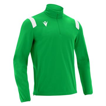 Macron Gange Half Zip Training Top - Green/White