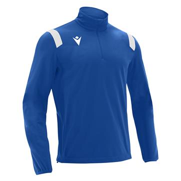 Macron Gange Half Zip Training Top - Royal Blue/White