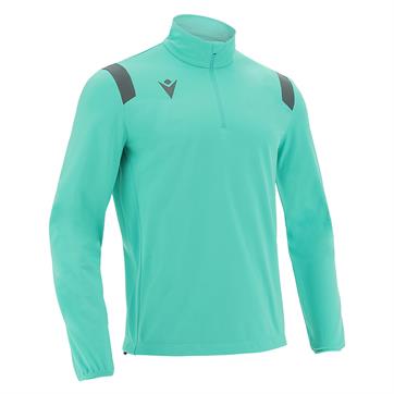 Macron Gange Half Zip Training Top - Turquoise/Anthracite