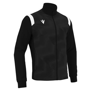 Macron Bendis Full Zip Tracksuit Jacket - Black/White