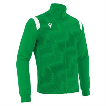 Macron Bendis Full Zip Tracksuit Jacket - Green/White