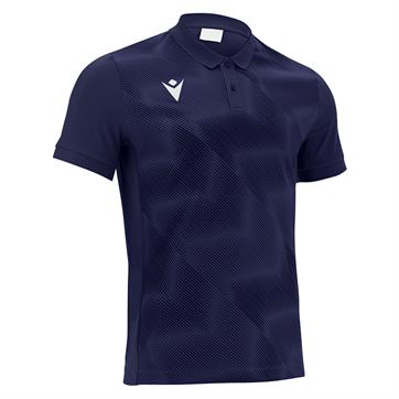 Macron Thavil Polo Shirt - Navy/White