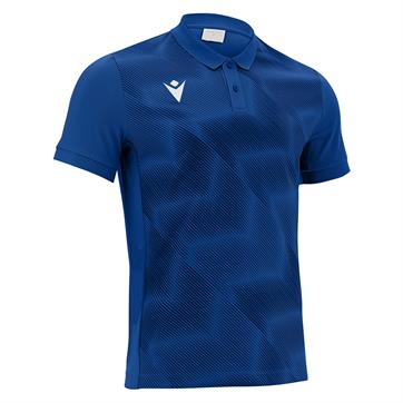 Macron Thavil Polo Shirt - Royal Blue/White