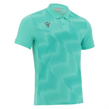 Macron Thavil Polo Shirt - Turquoise/Anthracite
