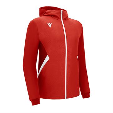 Macron Tiamat Microfiber Full Zip Hooded Jacket - Red