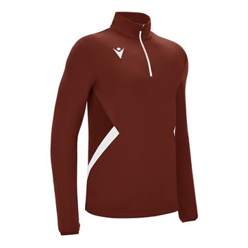 Macron Piave Half Zip Top - Cardinal